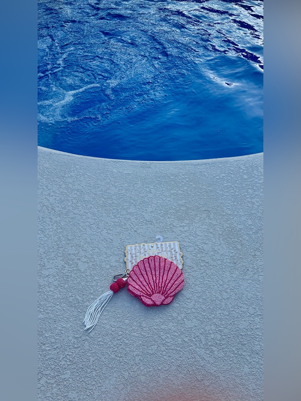 VIRAL BEADED BAG - PINK SEASHELL WALLET 2026 - Picture 4 of 9